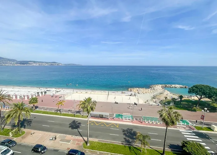 Sea View 4 Pers Wifi Ac Nice